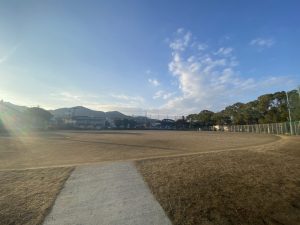 グランドではスポーツや地域イベントにピッタリ