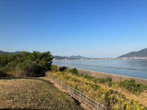 潮風に吹かれて