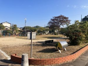 少しわかりにくいですが、正面は猪熊公民館